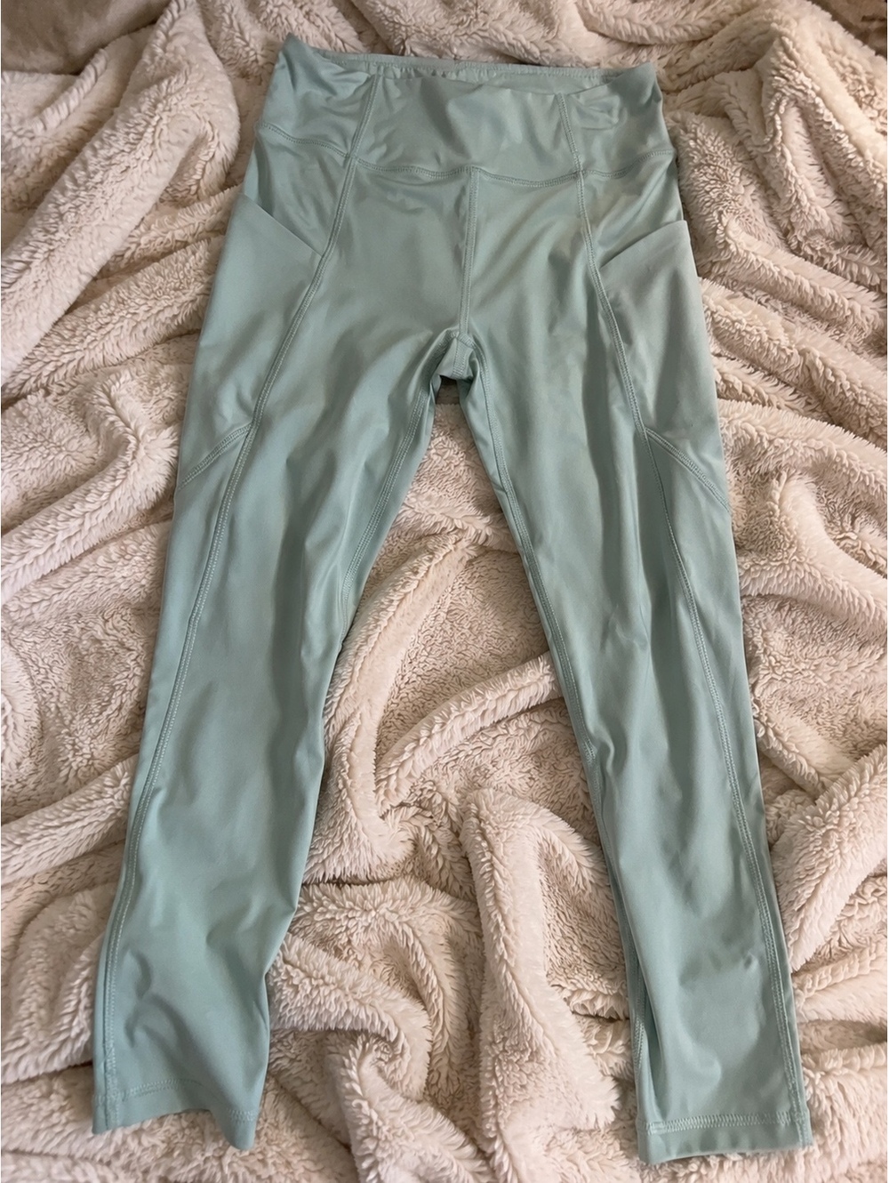 RBX Women's Light Green Performance Leggings Size Small